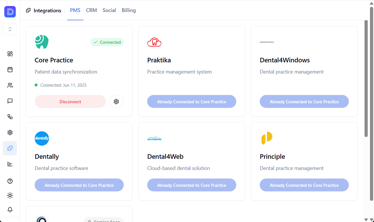 DentalFlo AI Integrations